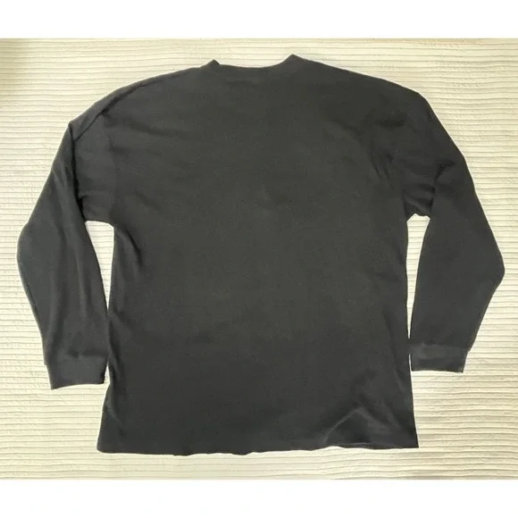 Vtg Members Property Michael Jordan Y2K Waffle Knit Long Sleeve Shirt Mens 3XL - Picture 12 of 12